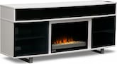 Pacer Fireplace TV Stand with Sound Bar