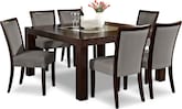Tango Gray 7 Pc. Dinette (60" Table)
