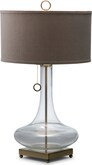 Glass Bowl Table Lamp