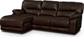 Wyoming Godiva 2 Pc. Reclining Sectional (Reverse)
