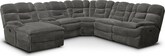 Big Softie II 6 Pc. Power Reclining Sectional (Reverse)