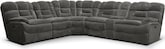 Big Softie II 6 Pc. Power Reclining Sectional (Alternate)