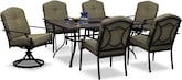 Garrett 7 Pc. Patio Dinette