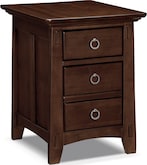 Arts & Crafts Dark Chairside Table