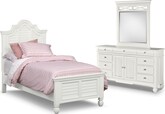 Plantation Cove White Panel II 5 Pc. Full Bedroom