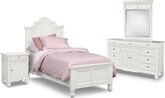 Plantation Cove White Panel II 6 Pc. Twin Bedroom