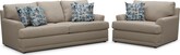 Kismet II 2 Pc. Sleeper Living Room w/ Chair and a Half
