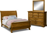 Carlyle Oak 5 Pc. King Bedroom