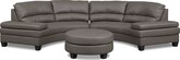 Modena 2 Pc. Sectional and Ottoman