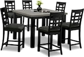 Graystone II 7 Pc. Counter-Height Dinette