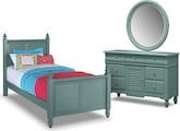 Seaside Blue 5 Pc. Full Bedroom