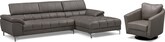 Sabrina II 2 Pc. Sectional and Swivel Chair