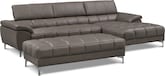 Sabrina II 2 Pc. Sectional and Cocktail Ottoman