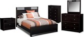 Bally Espresso 7 Pc. Queen Bedroom
