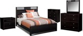 Bally Espresso 7 Pc. Queen Bedroom (Alternate)