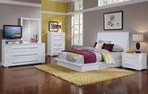 Dimora White 7 Pc. King Bedroom