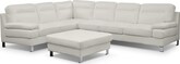Cortina II 2 Pc. Sectional and Storage Ottoman