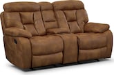 Dakota II Glider Reclining Loveseat w/ Console