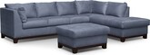 Soho IV 2 Pc. Sectional and Ottoman