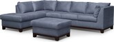 Soho IV 2 Pc. Sectional (Reverse) and Ottoman