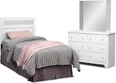 Charisma 3 Pc. Bedroom w/ Twin Headboard