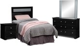 Charisma II 4 Pc. Bedroom w/ Full Headboard