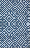 The Salon Blue Zigzag Collection