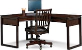 Medina 2 Pc. Home Office w/ L-Shaped Desk