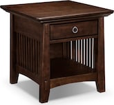 Arts & Crafts Dark End Table