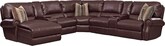 Princeton 5 Pc. Power Reclining Sectional (Reverse)