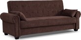 Andrea Futon Sofa Bed with Storage