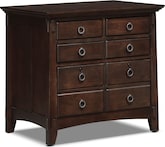 Arts & Crafts Dark Lateral File Cabinet