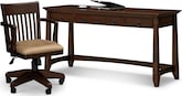Arts & Crafts Dark 2 Pc. Home Office
