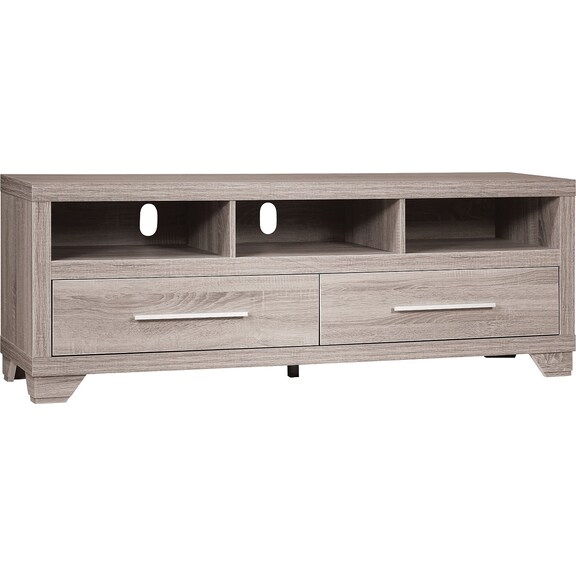 Glendale 60" TV Stand Grey The Brick