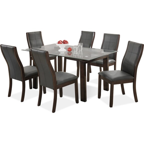 Dining Room Furniture Tyler 7Piece Dining Package
