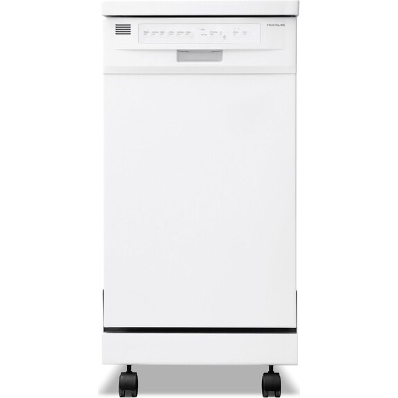 Frigidaire White Portable 18" Dishwasher FFPD1821MW Leon's
