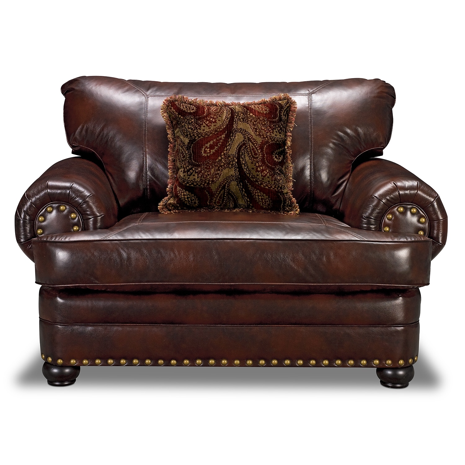 Leopold Leather Chair | Furniture.com