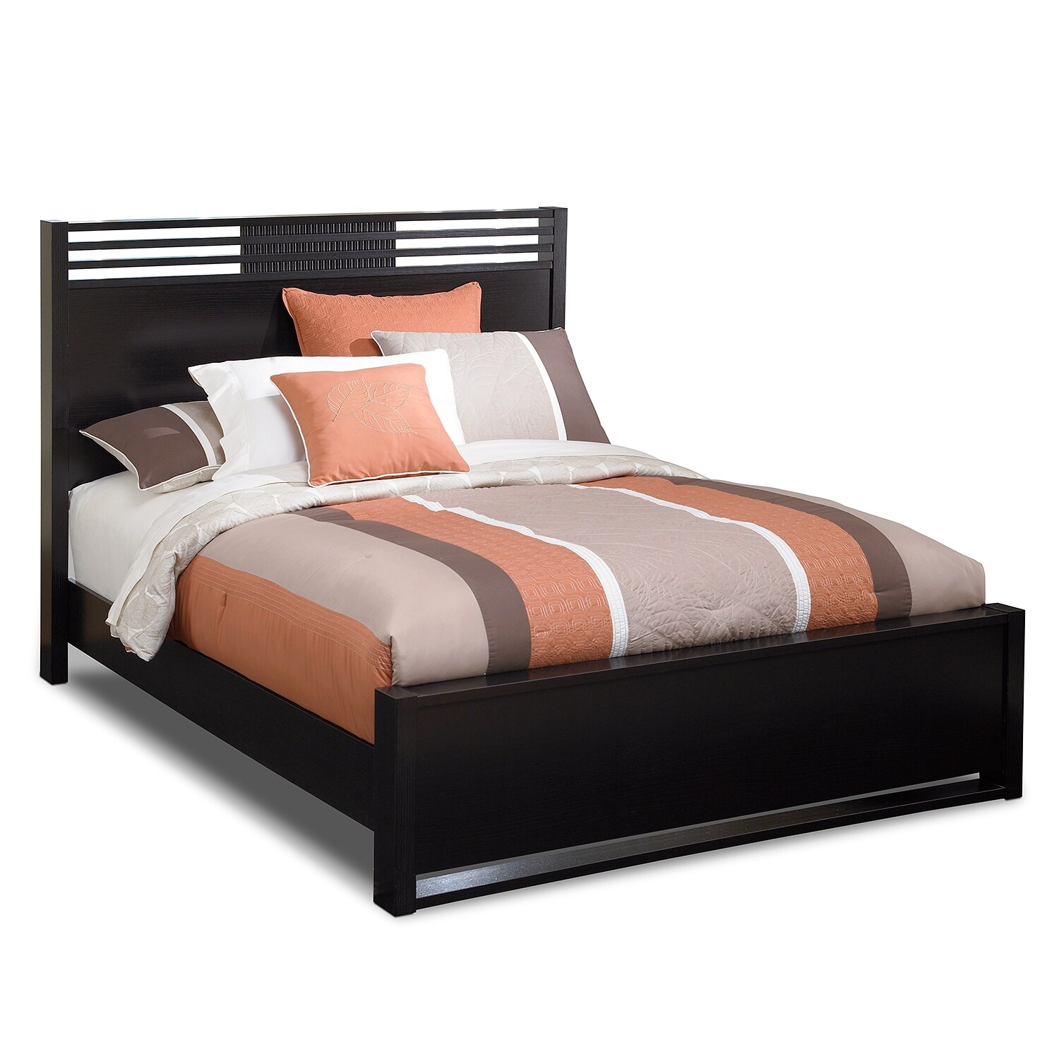 Bally Espresso Queen Bed Value City Furniture