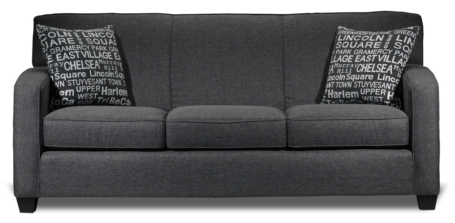 Falcon Sofa Graphite Leon's