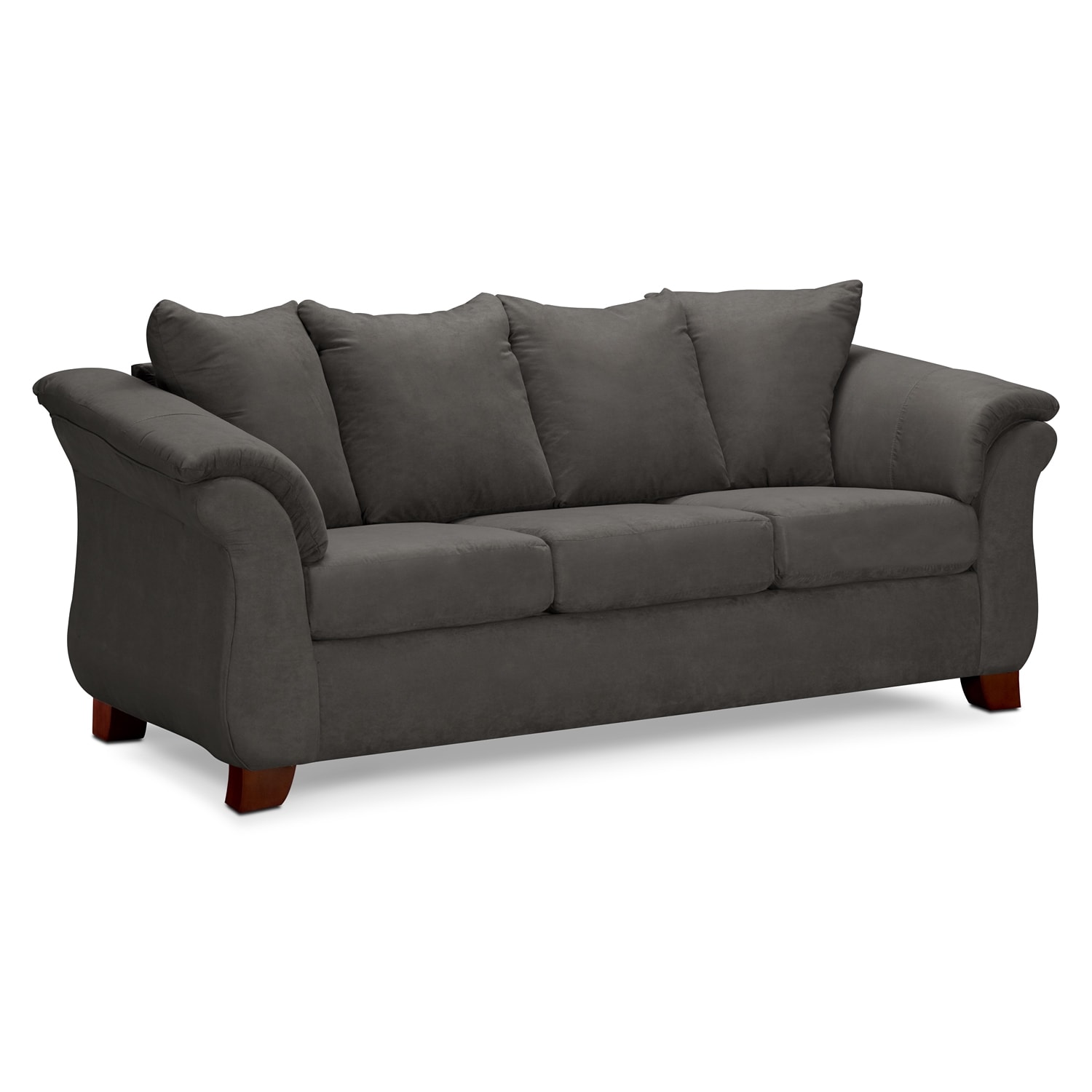 Adrian Sofa  Graphite  Value City Furniture