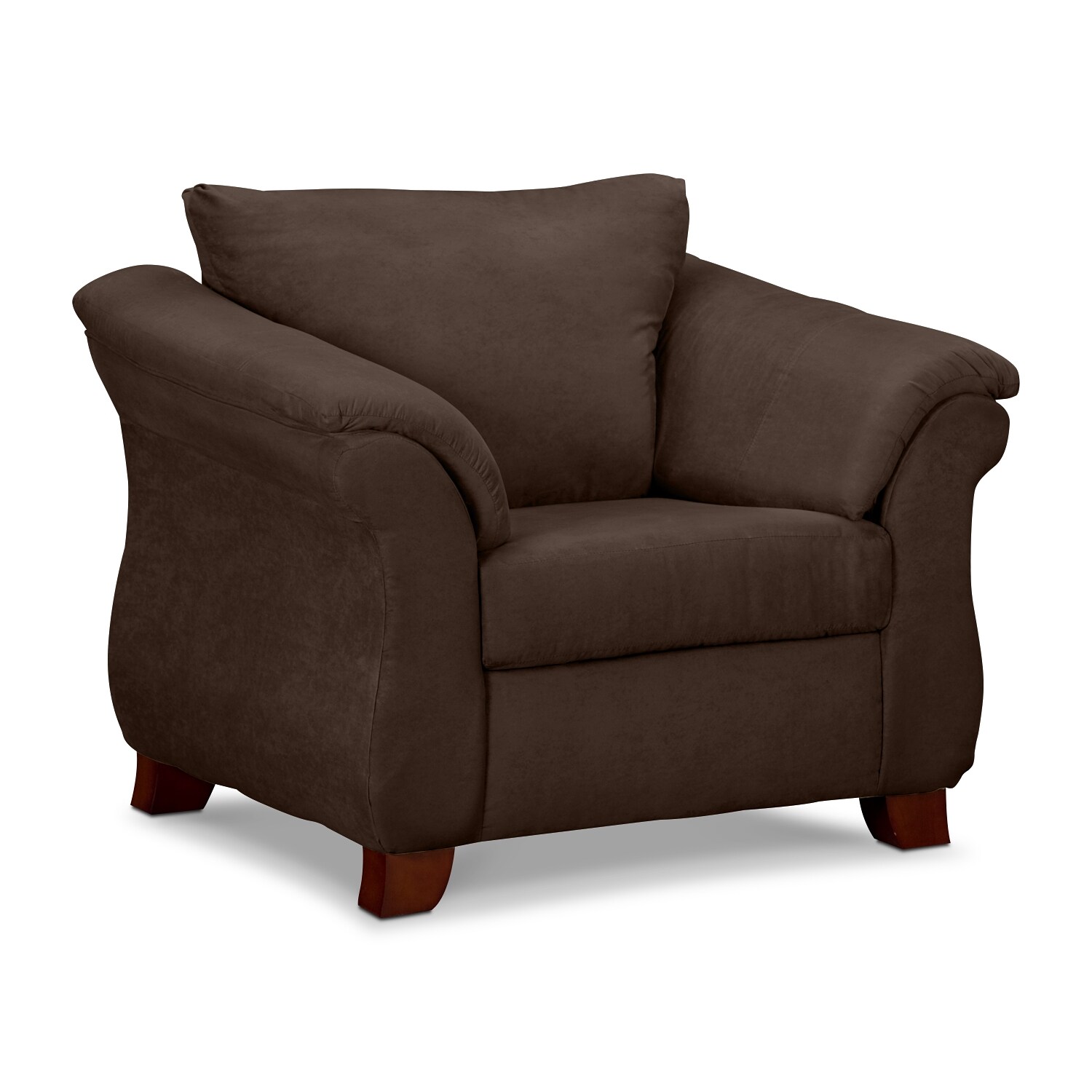 Adrian Sofa, Loveseat and Chair Set Chocolate American Signature
