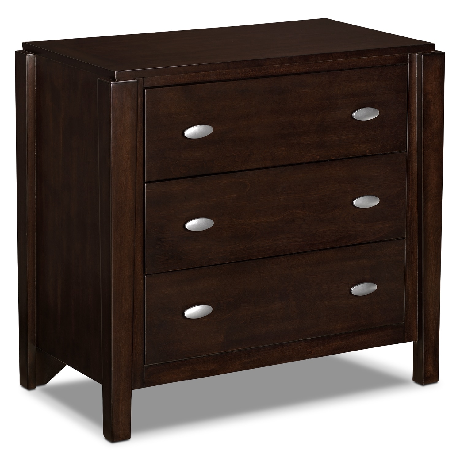 Mosaic Nightstand Dark Brown