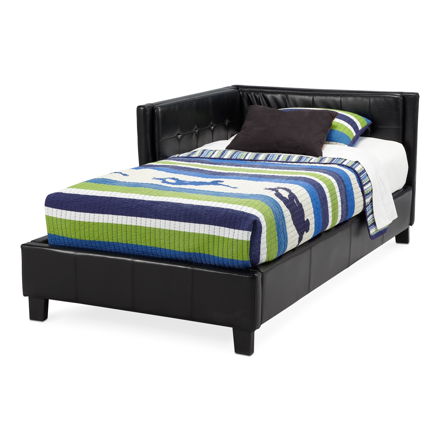 Jordan IV Full Corner Bed | Value City Furniture