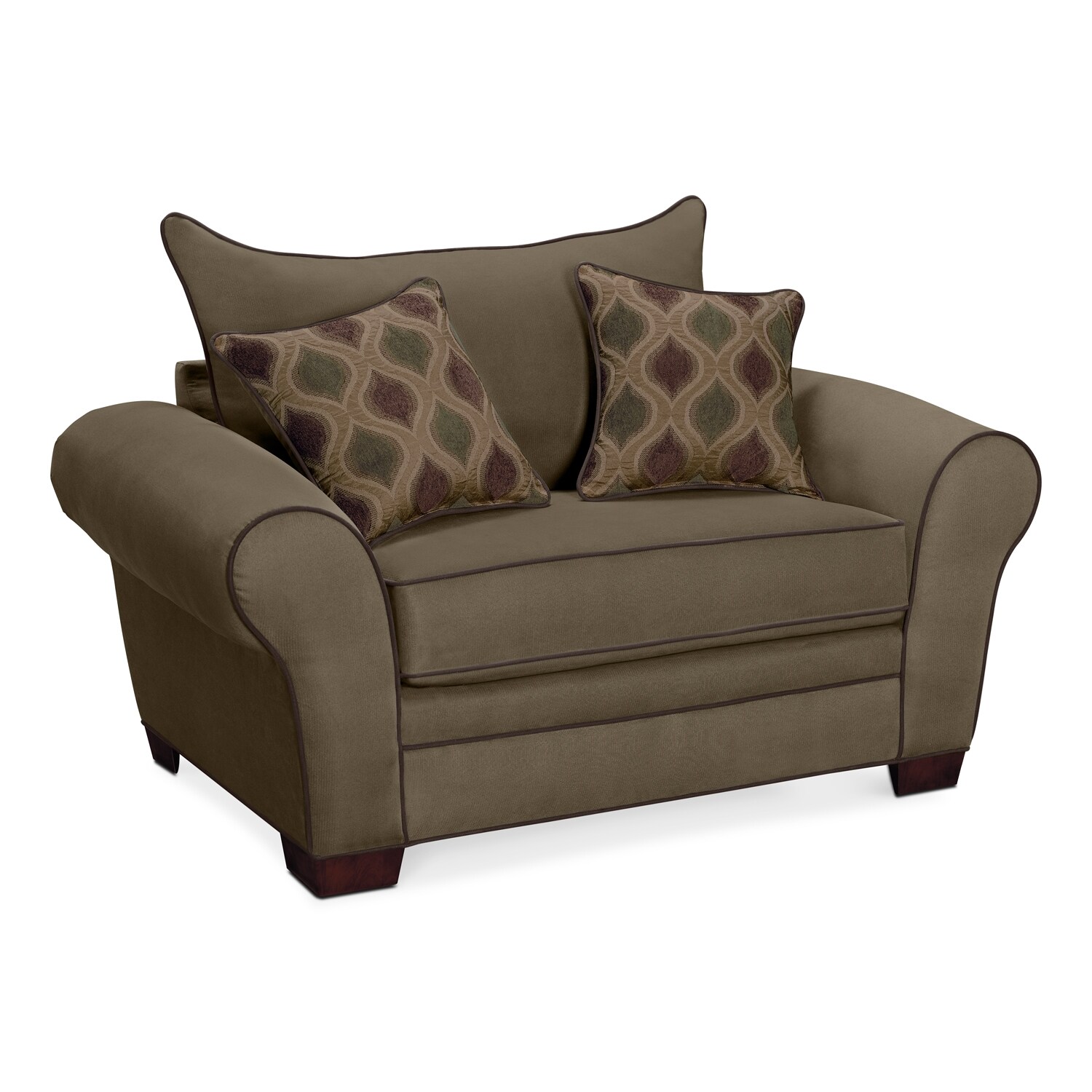 Rendezvous Sofa - Olive | American Signature Furniture