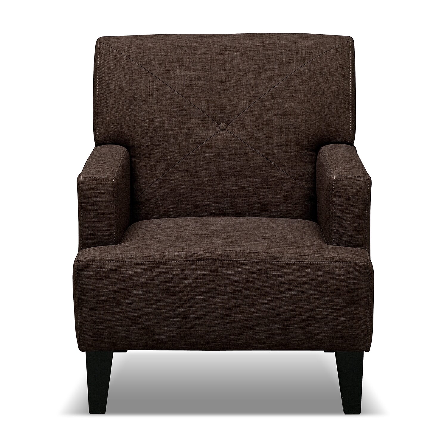 Avalon Accent Chair - Espresso | Value City Furniture