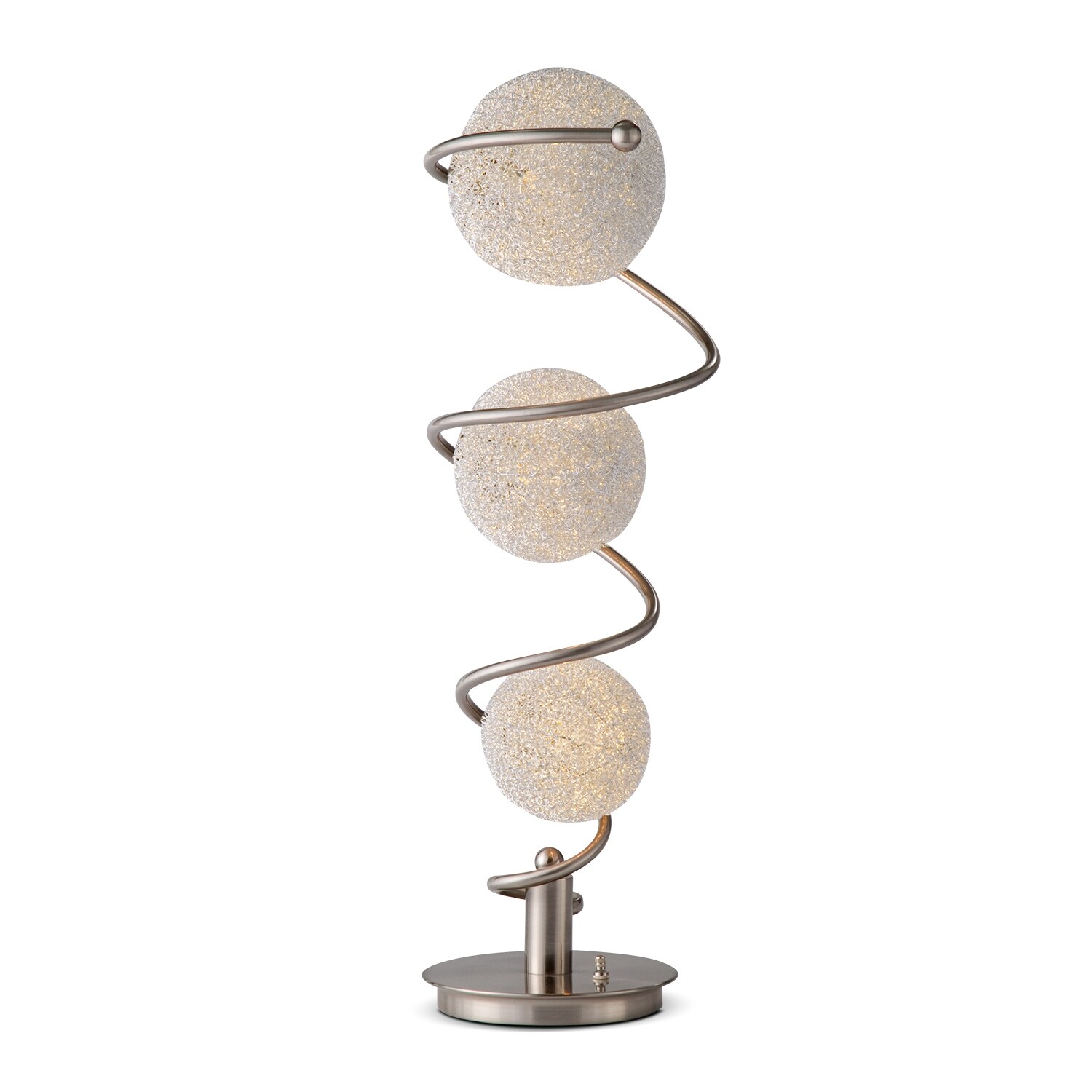 Metal Saturn Table Lamp | Value City Furniture
