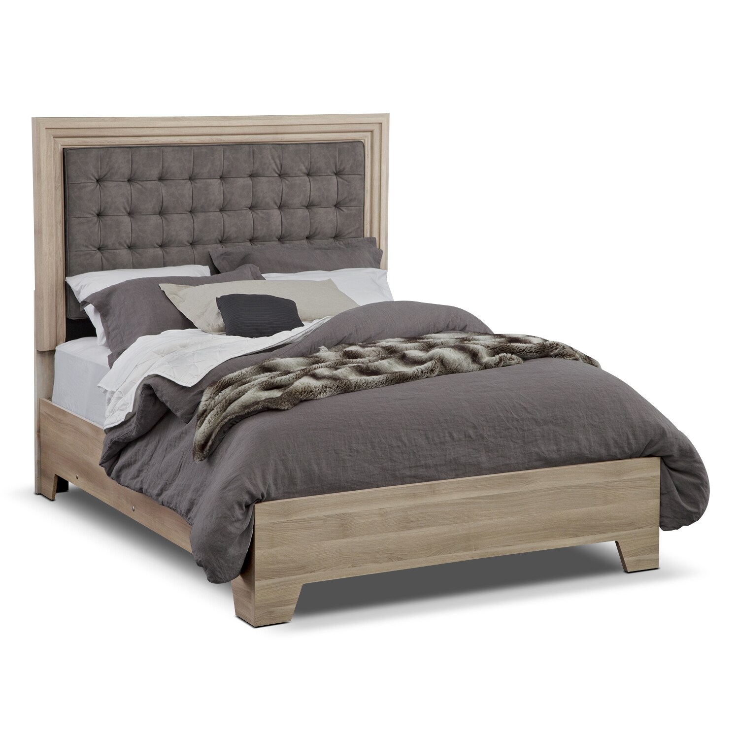 Siena Queen Bed | Value City Furniture