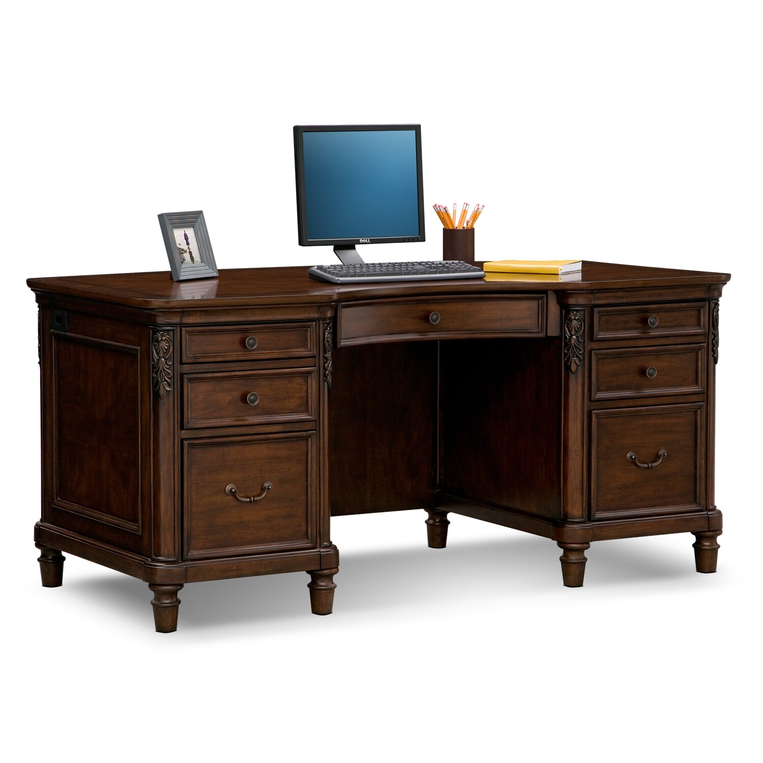 Ashland Executive Desk American Signature Furniture