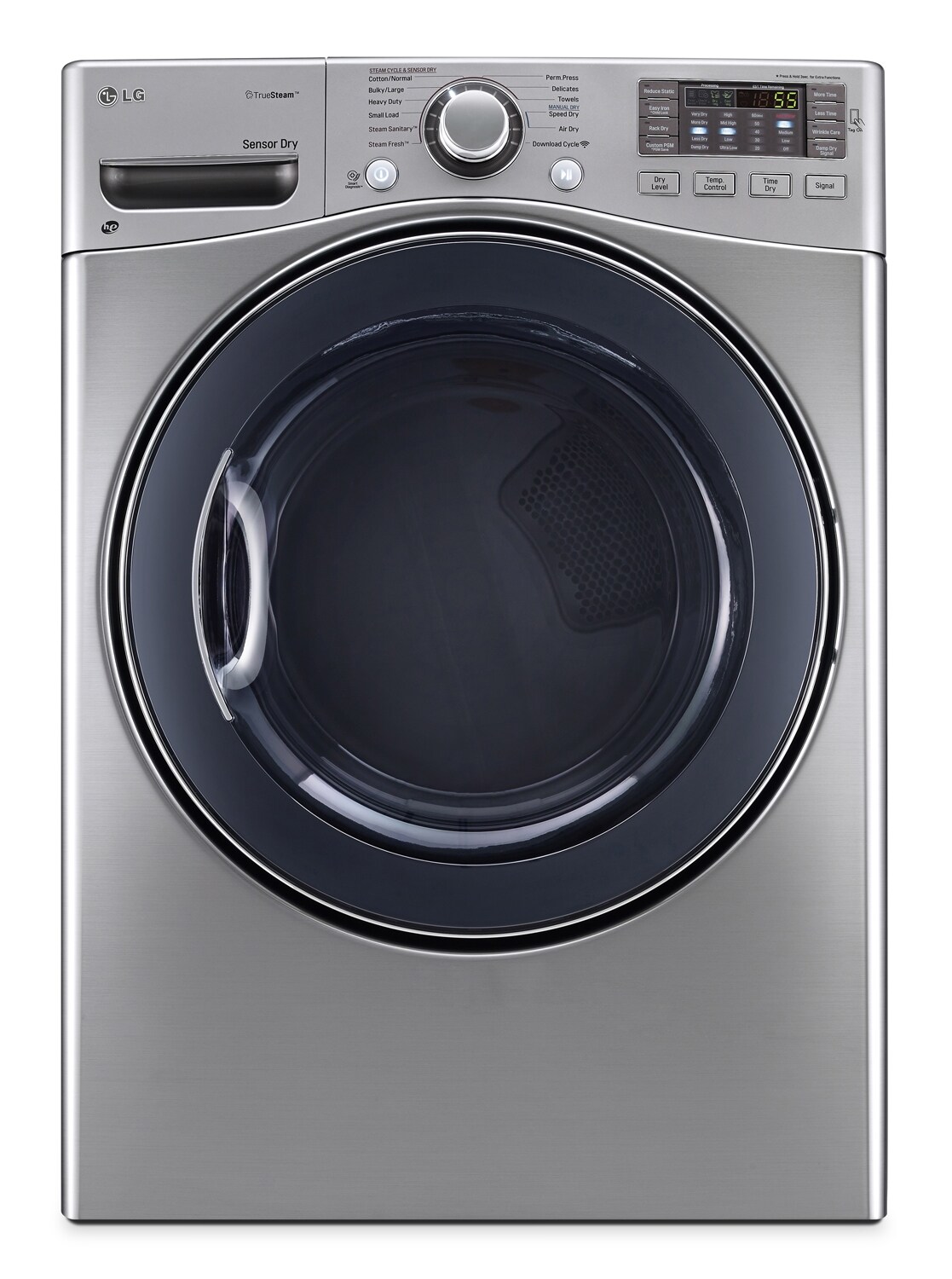 LG Appliances Graphite Steel FrontLoad Washer (5.2 Cu. Ft