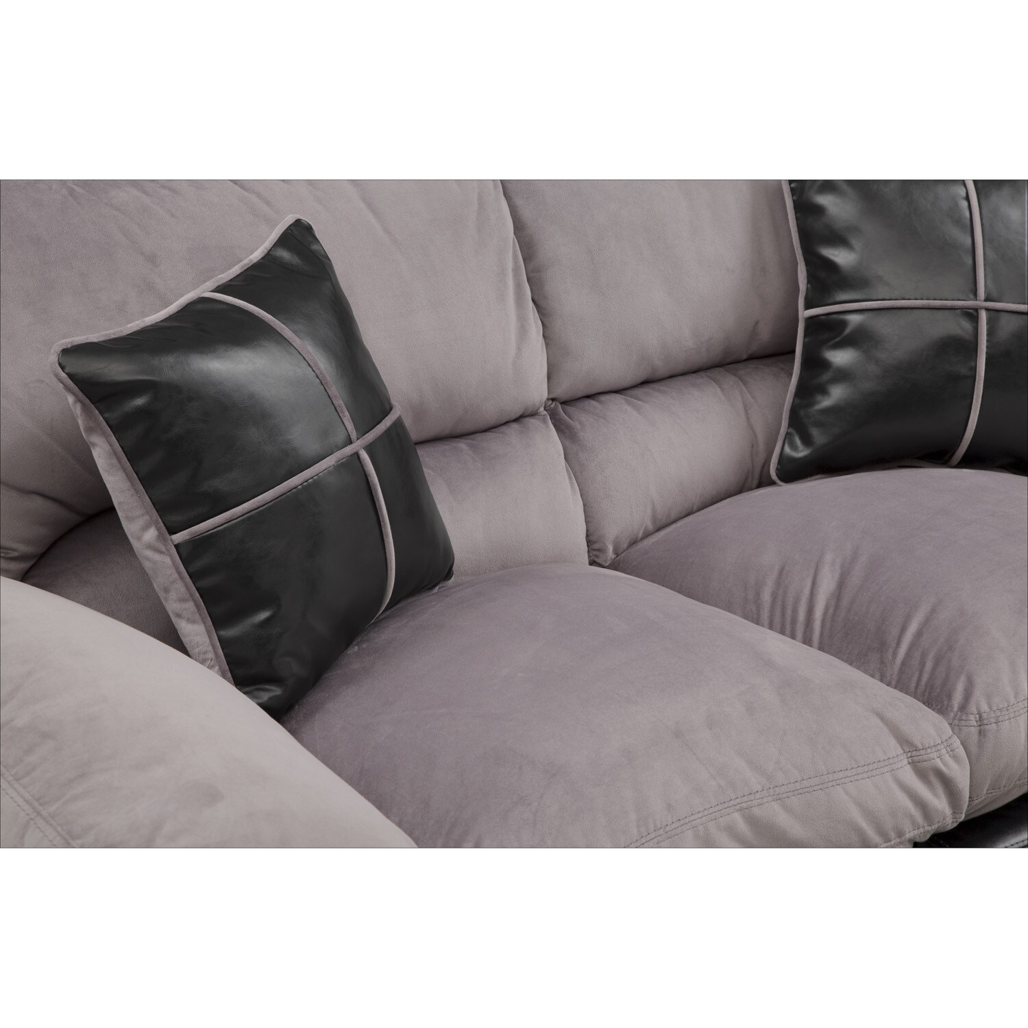 Chandler Gray Loveseat Value City Furniture